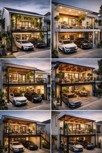 Mezannine Teras Rumah Keren di Periuk